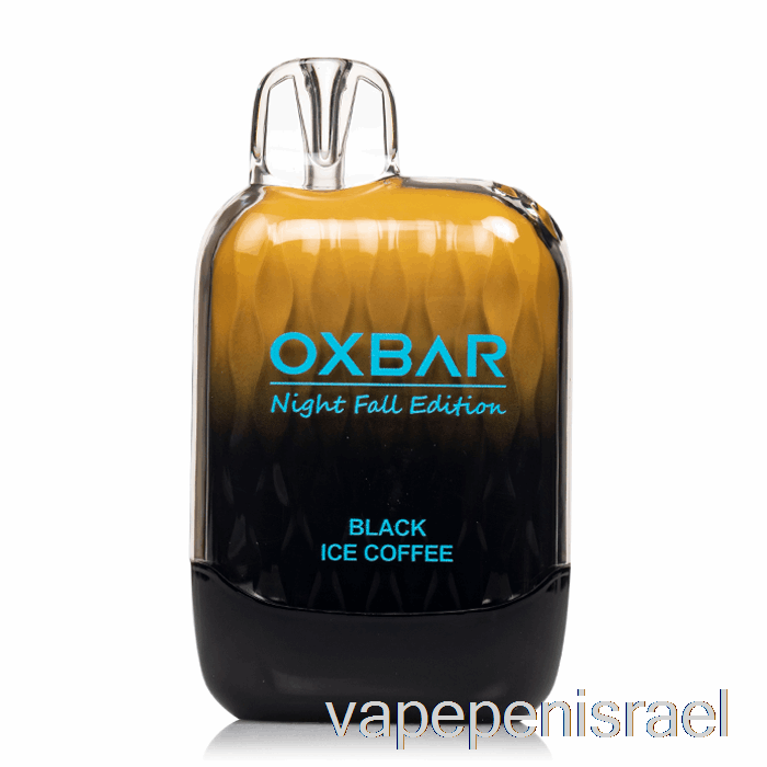 חד פעמי Vape Israel Oxbar G8000 אייס קפה שחור חד פעמי